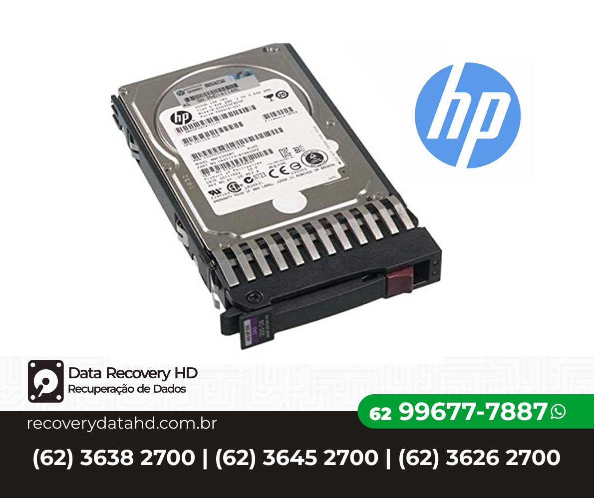 RECOVERY DADOS GOIANIA-RECUPERAÇÃO DE DADOS EM HDS DE SERVIDOR HP GOIAS